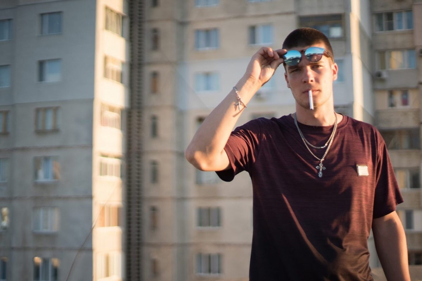 Slava Rapper di brescia video girato in ucraina
