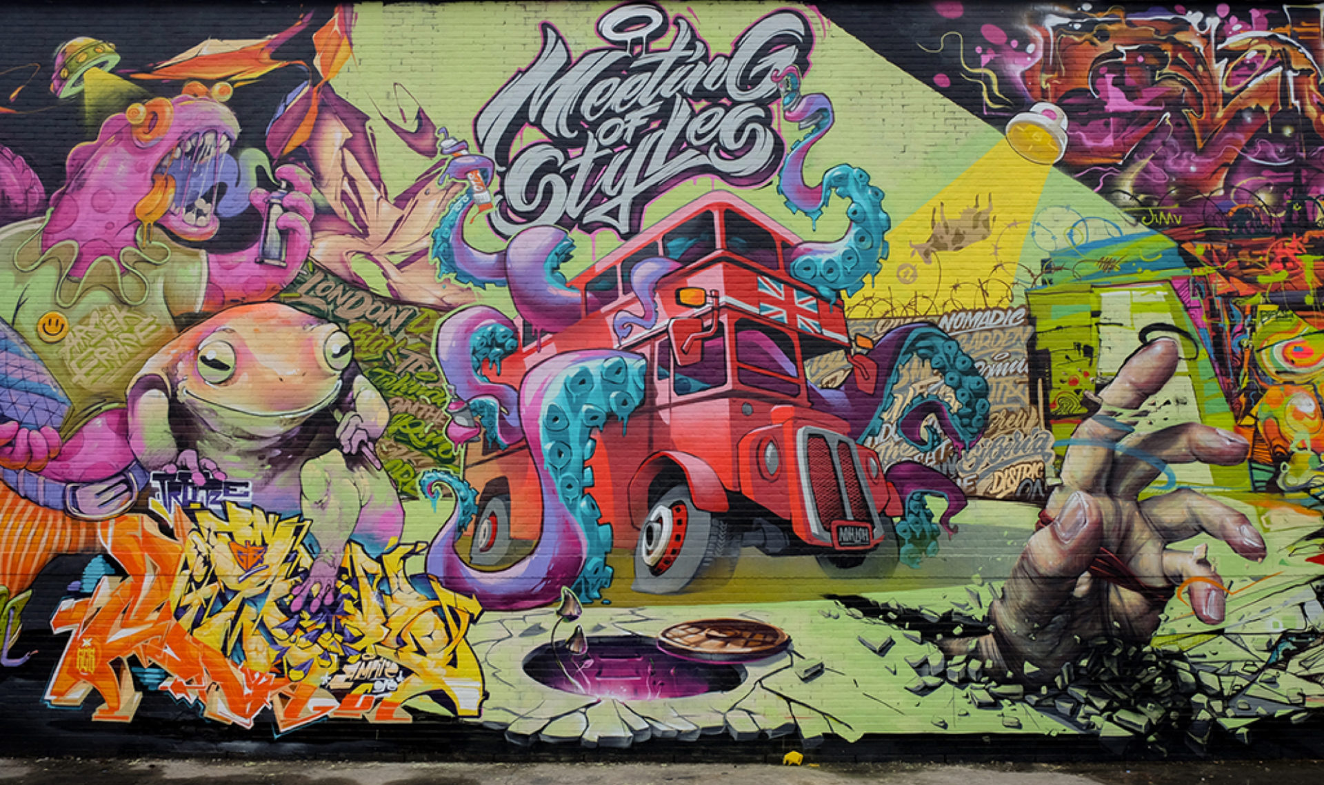 Meeting of Styles London - Graffiti Mezzo