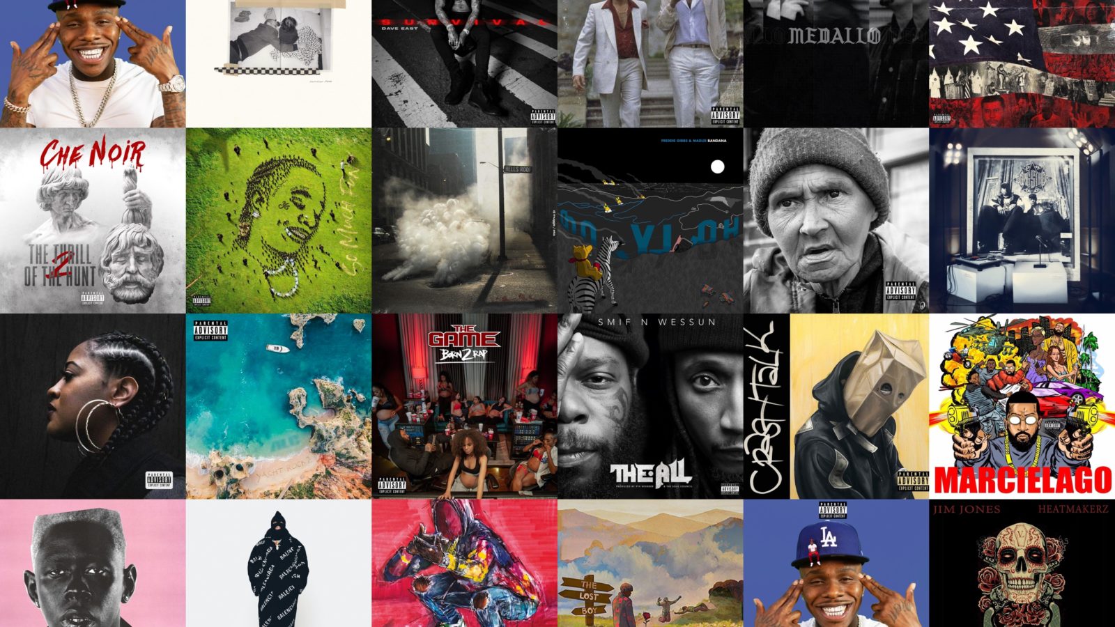 Top 25 Hip Hop Album 2019