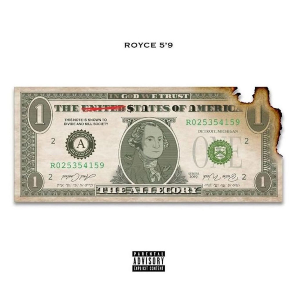 Royce Da 5’9’’ - The Allegory Album cover