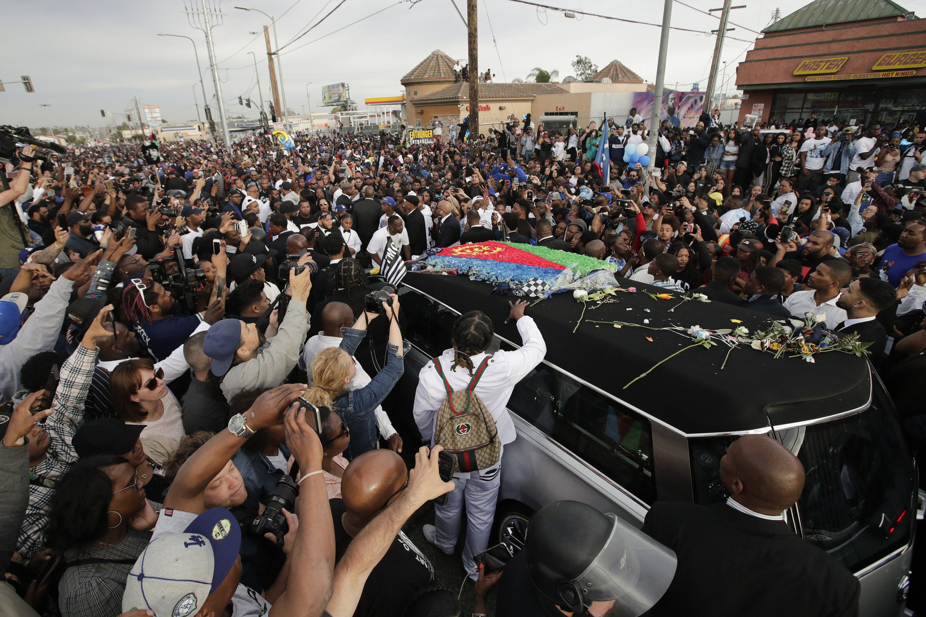 Funerale di Nipsey Hussle, Crenshaw, Los Angeles