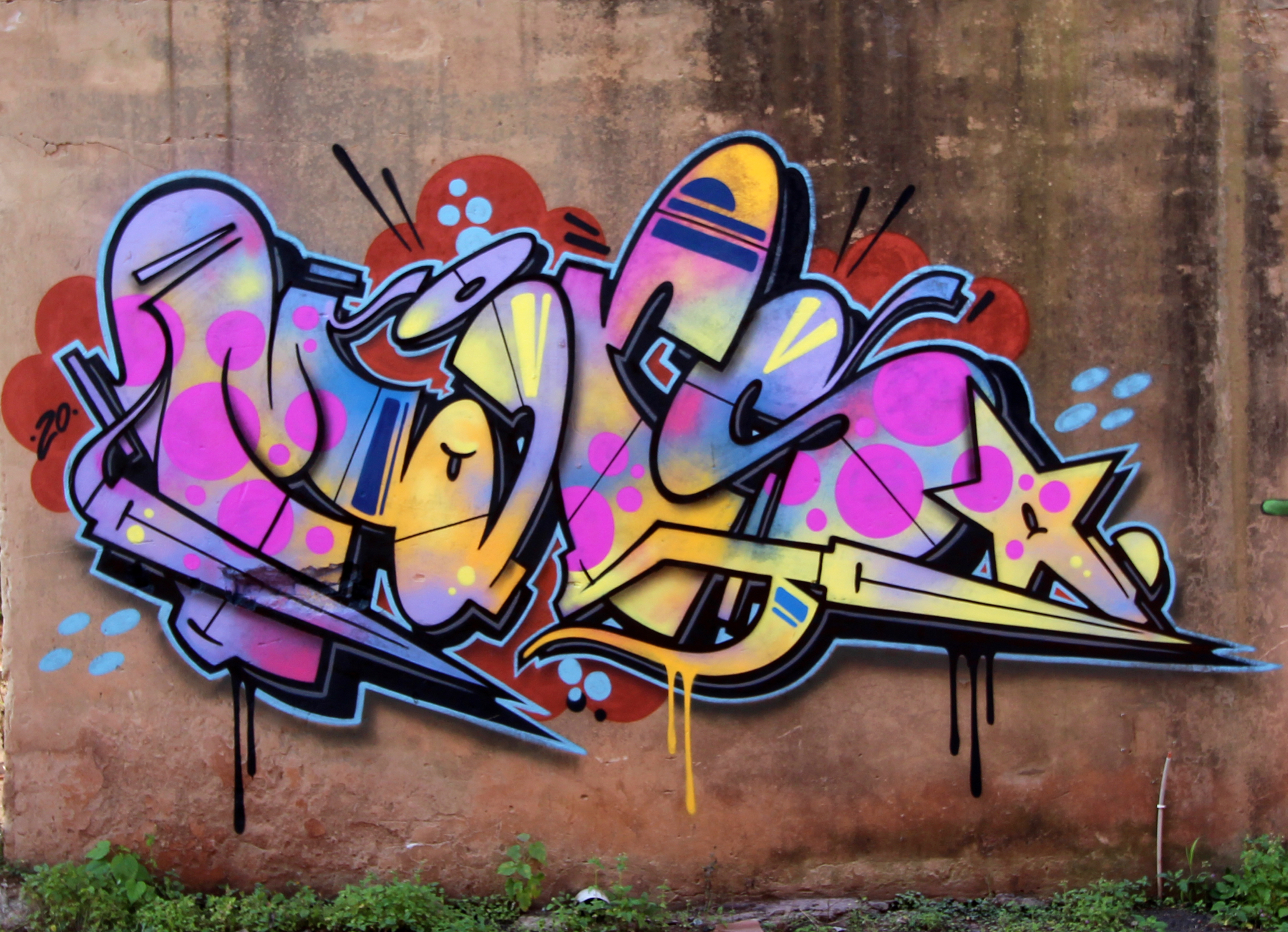 Аутлайн граффити